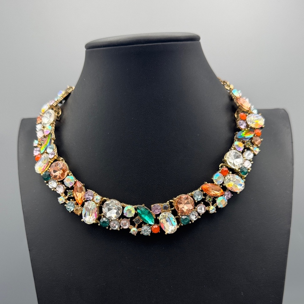 Aldo Multicolor Statement Necklace - image 1